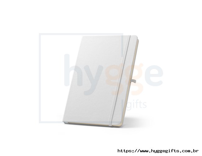 ANNE SUB. Caderno A5 de capa dura em poli�ster 100% reciclado 300D ideal para personaliza��o em sublima��o