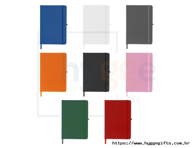Caderneta Emborrachada com Porta Caneta