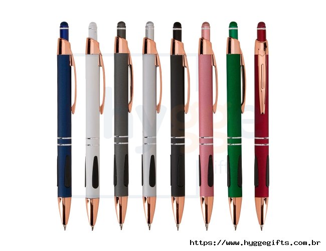 Caneta Metal Touch