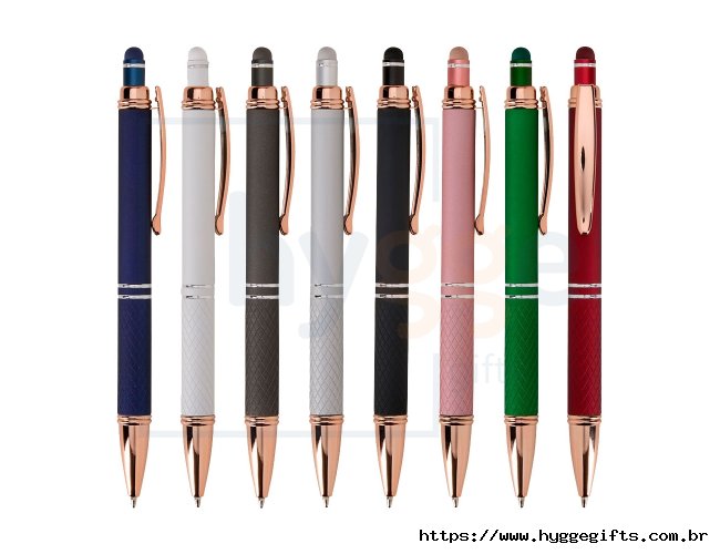 Caneta Metal Touch