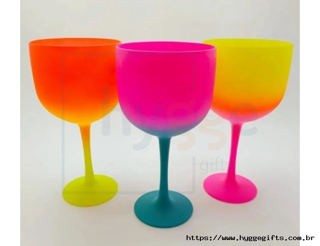 Taça Gin Degradê Bicolor