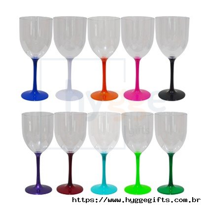 Taça de Vinho Happy