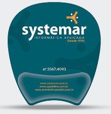 Mouse Pad Com Apoio Ambidestro