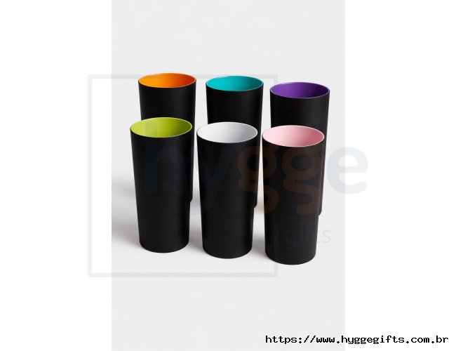 Long Drink Fit Preto Fosco