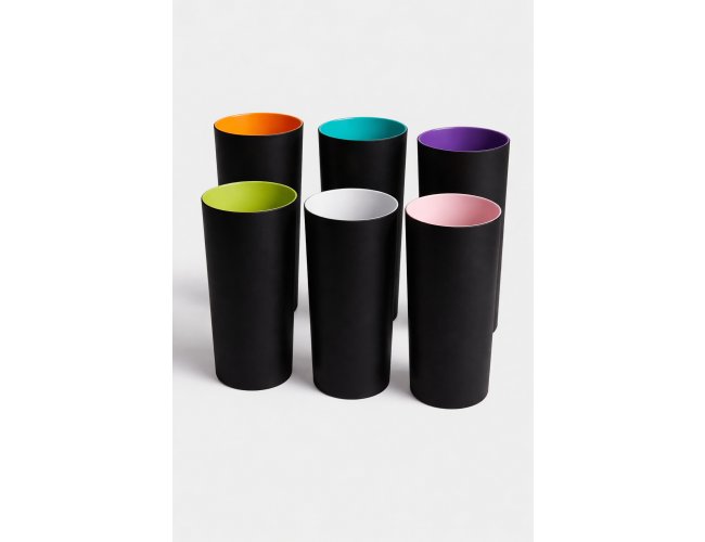 Long Drink Fit Preto Fosco