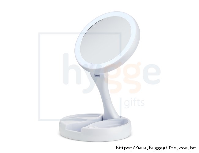 Espelho Dobr�vel com Led