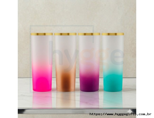 Long Drink Degrad� Borda Metal