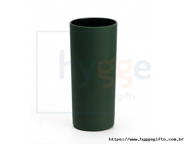 Copo Long Drink Verde Fosco