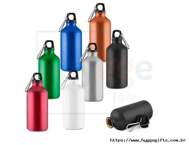 Garrafa em alumínio reciclado