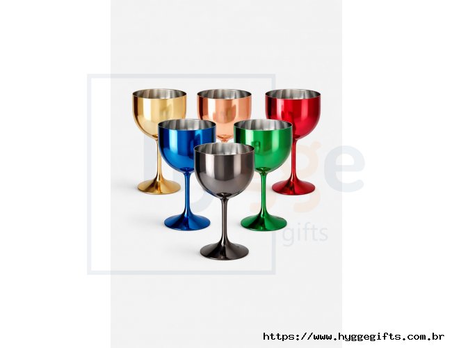 Taça Gin Metalizada